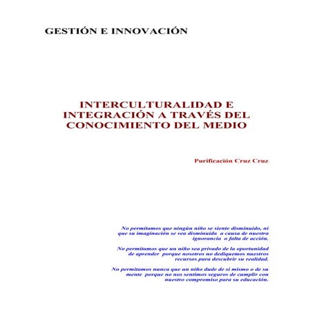 Multiculturalidad en el aula