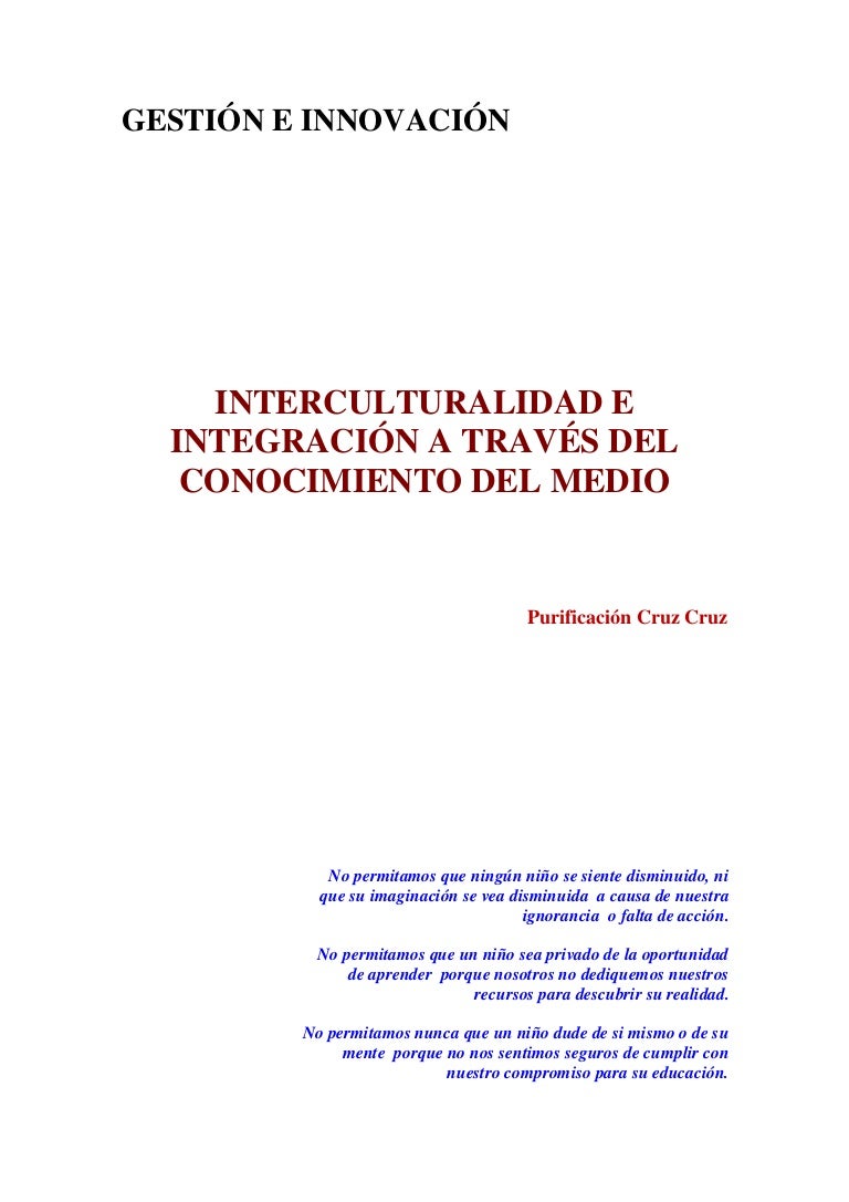 Multiculturalidad En El Aula