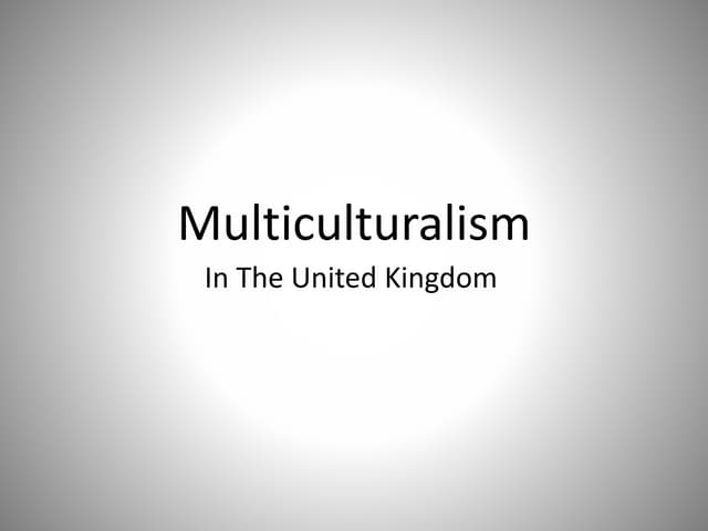Multiculturalism