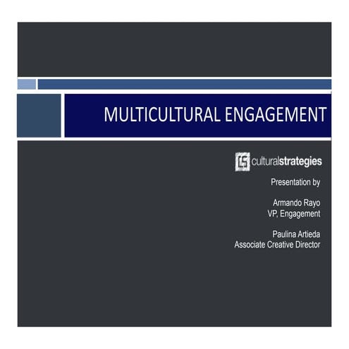 Multicultural Marketing