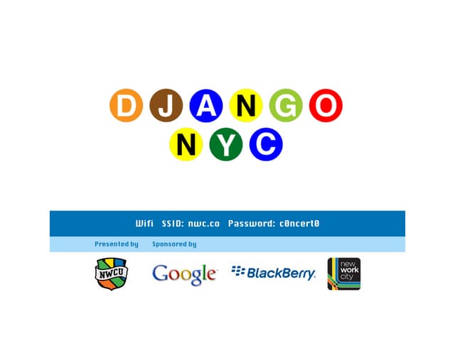 Django Multi-DB in Anger