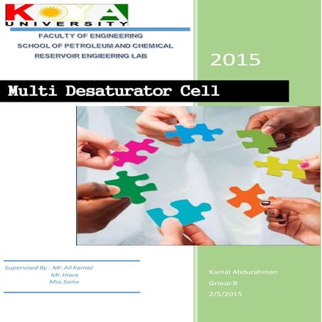 Multi desaturator cell