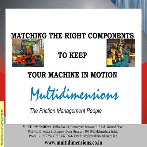 Multidimensions technical presentation