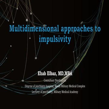 multidimensional approach to impulsivity.pptx