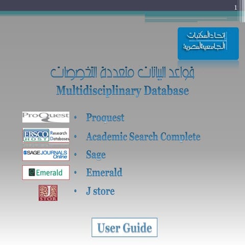 How To use Full-text Databases