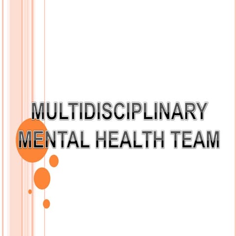Mental Health Team-By Ritika Soni 
