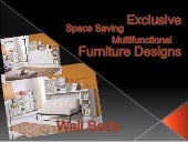 Multi functional space saving wall ...