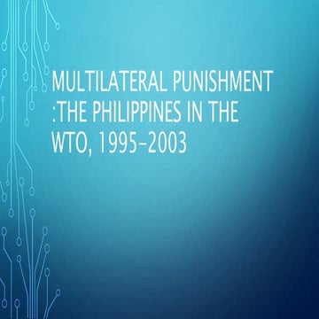 Multilateral Punishment