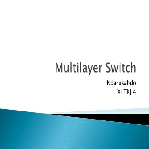 Multilayer switch ndarusabdo