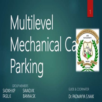Multilevel car parking