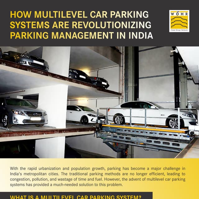 HOW MULTILEVEL CAR PARKING SYSTEMS ARE REVOLUTIONIZING PARKING MANAGEMENT IN ...