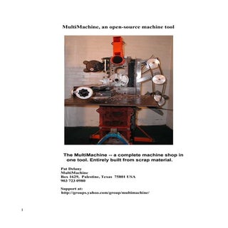 How to build a MultiMachine (DIY Ma...