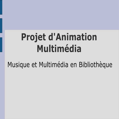 Projet média | PPTX