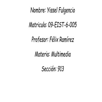 Power Point Imagen Y video