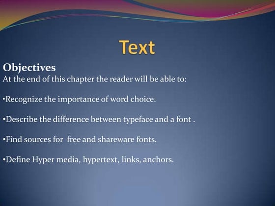 Text media and information | PPTX | Desktop Publishing | Computer ...