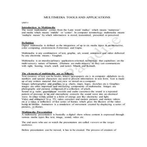 Multimedia unit-1.doc