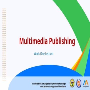 MULTIMEDIA PUBLISHING.pptx MULTIMEDIA PUBLISHING.pptx