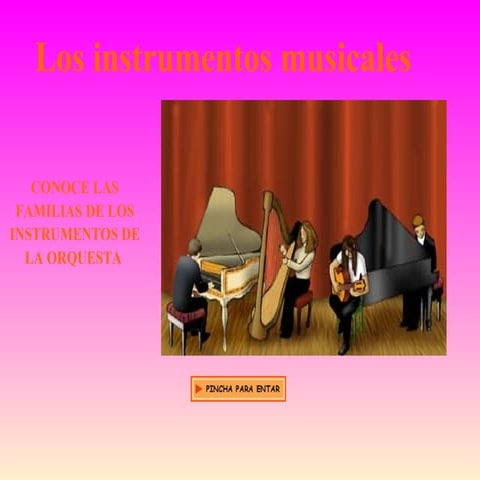 Instrumentos musicales | PPTX