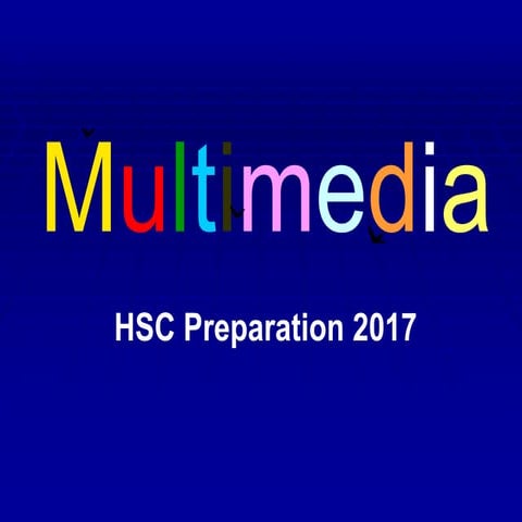 Multimedia revision 2017