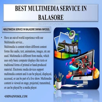 No 1 Multimedia service in Balasore.pptx