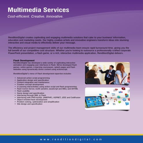 Multimedia Services 1 June2012