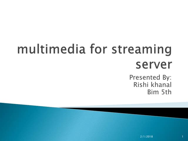 Multimedia streming surver aiw