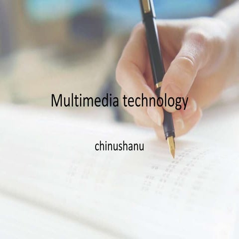 Multimedia tech.sec a & b