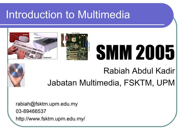Multimedia Technology