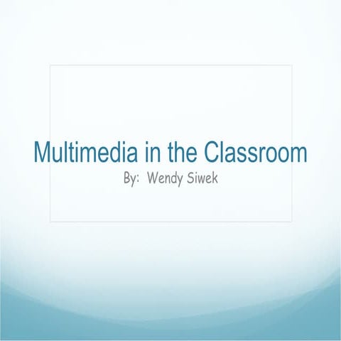 Multimedia wsiwek