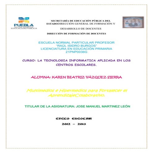 Multimedios e hipermedios