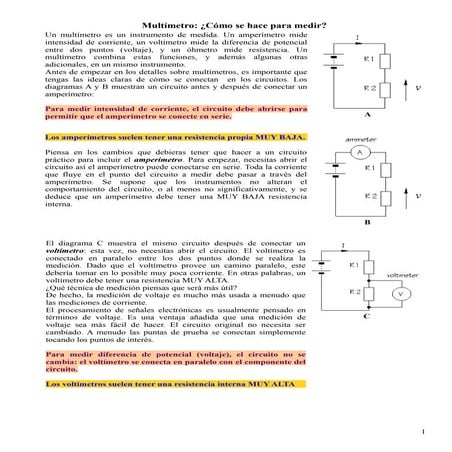 Multimetro | PDF