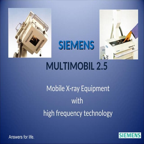 MULTIMOBIL 2.5machine for good xray .ppt