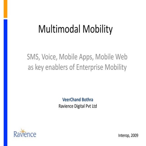 Interop - Multimodal Mobility