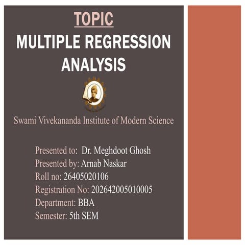 Multipale Regeression Analysis.ppt