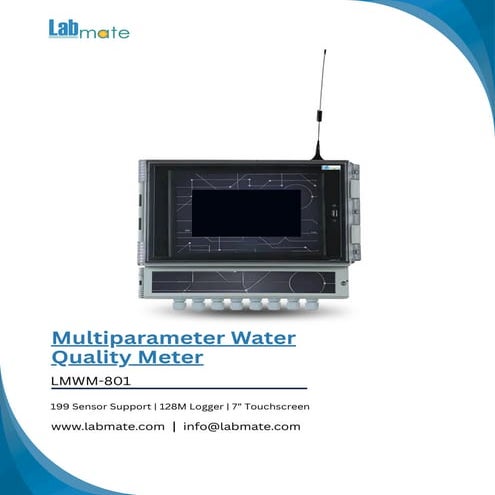 Portable Multiparameter Water Quality Meter | PDF