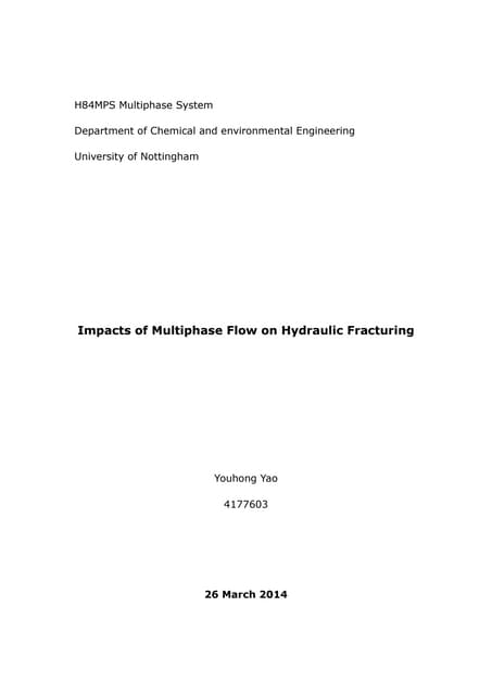 Multiphase system