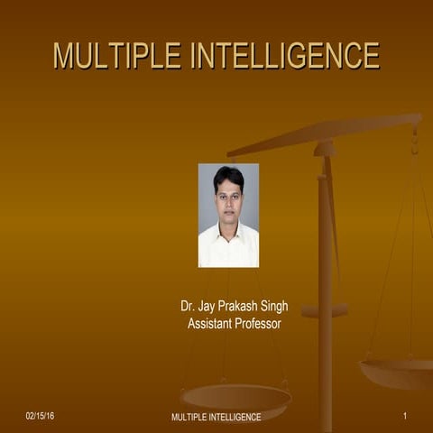 Multiple intelligence 1
