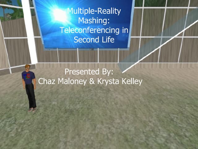Multiple Reality Mashup: Teleconfer...