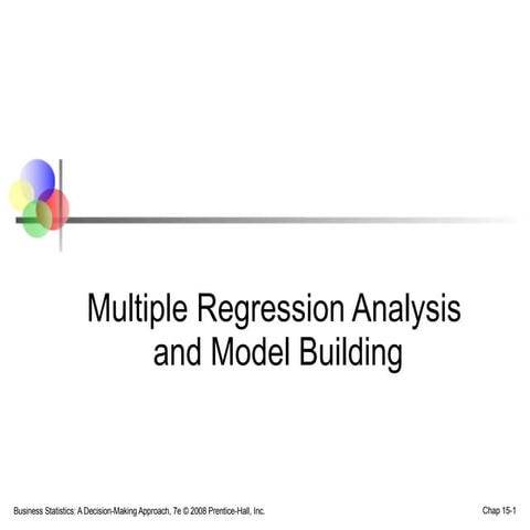 Multiple Regression