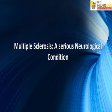 Multiple sclerosis | PPTX