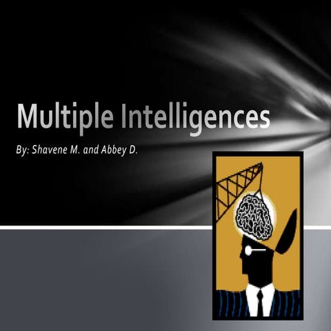 Multiple intelligences