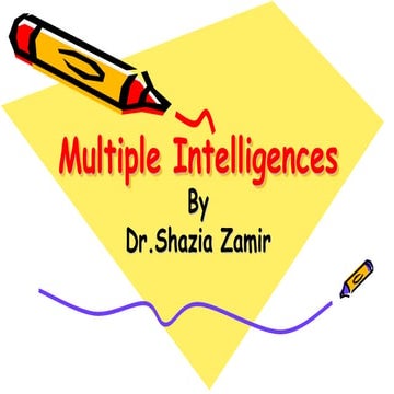 Multiple intelligences