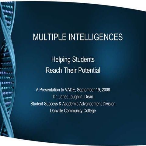 Multipleintelligenceslaughlin