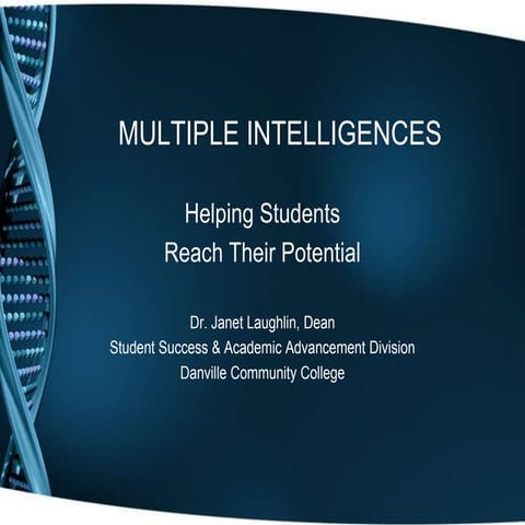 MULTIPLEINTELLIGENCESLAUGHLIN.ppt