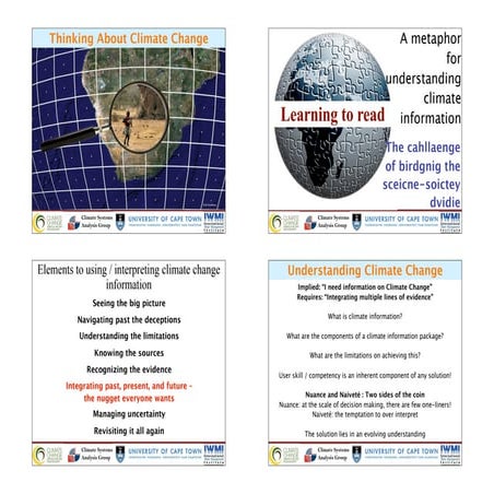 Thinking About Climate Change