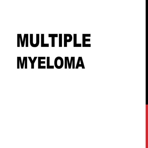Multiple  myeloma