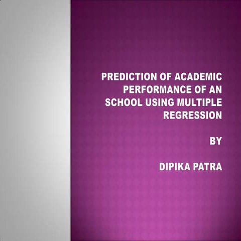 Multiple reg presentation