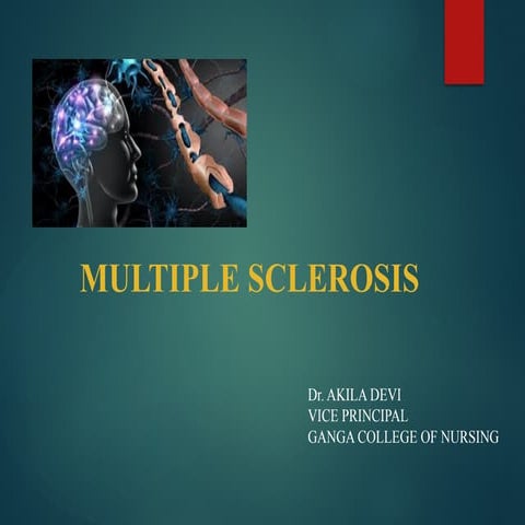 Multiple sclerosis | PPTX