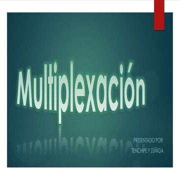 Multiplexación