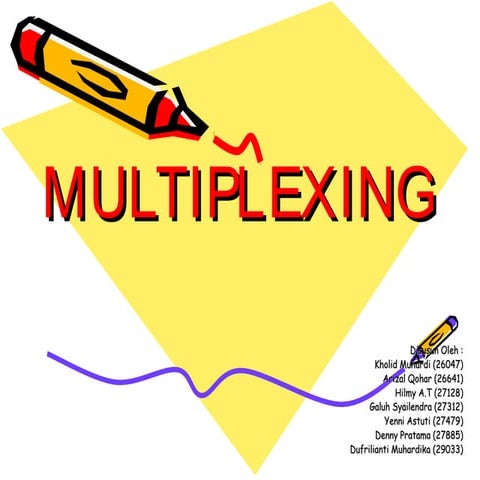Multiplexing | PPTX